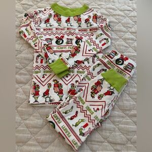 Hanna Andersson Holiday HannaJams Kids Pajama Set, 4T